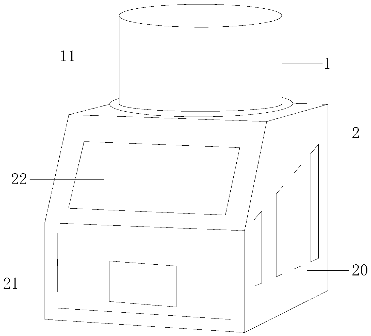 Plastic broken film extractor for broken film high-efficiency extraction