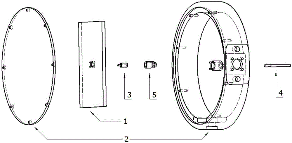 Broadband pulse electric field test probe