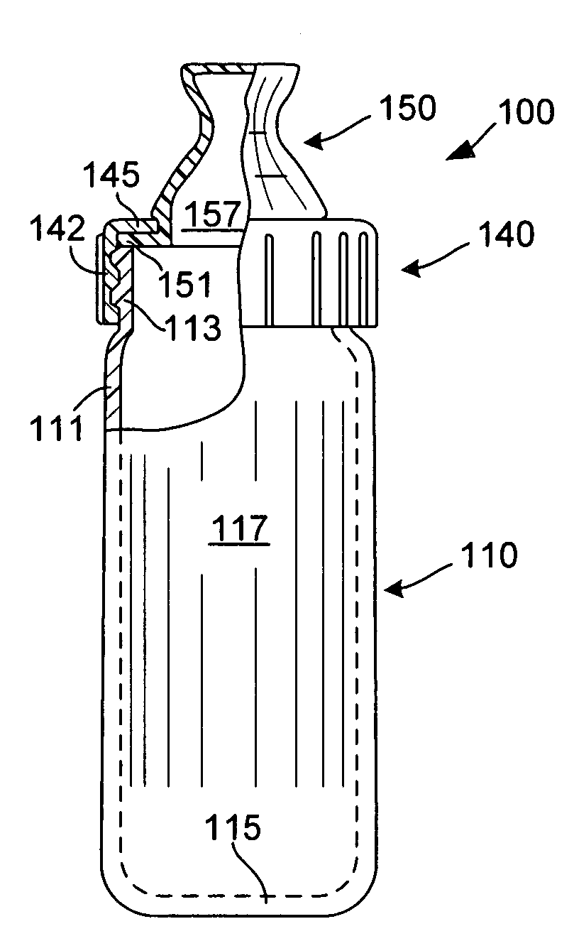 Nipple with multiple pinholes for baby bottle assembly