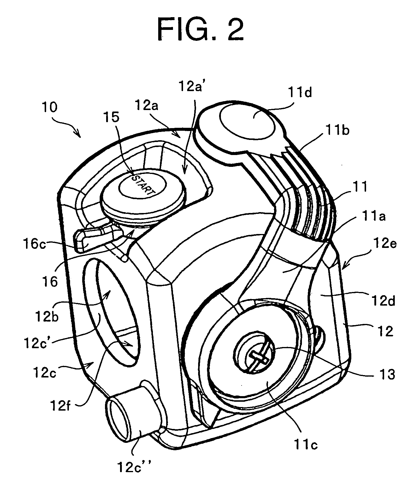 Operation unit of engine