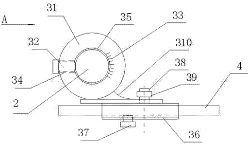 Method and device for implanting and locating micro planting nail for orthodontics