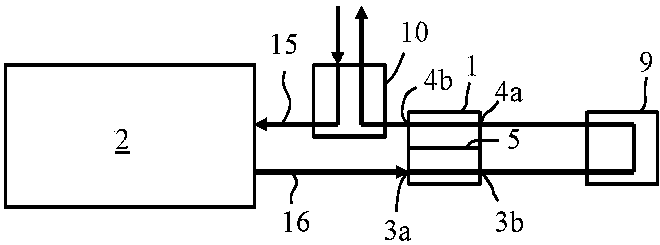 By-pass valve arrangement and exhaust system