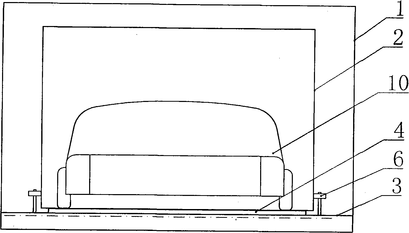 Simple intelligent automatic distributary carriage