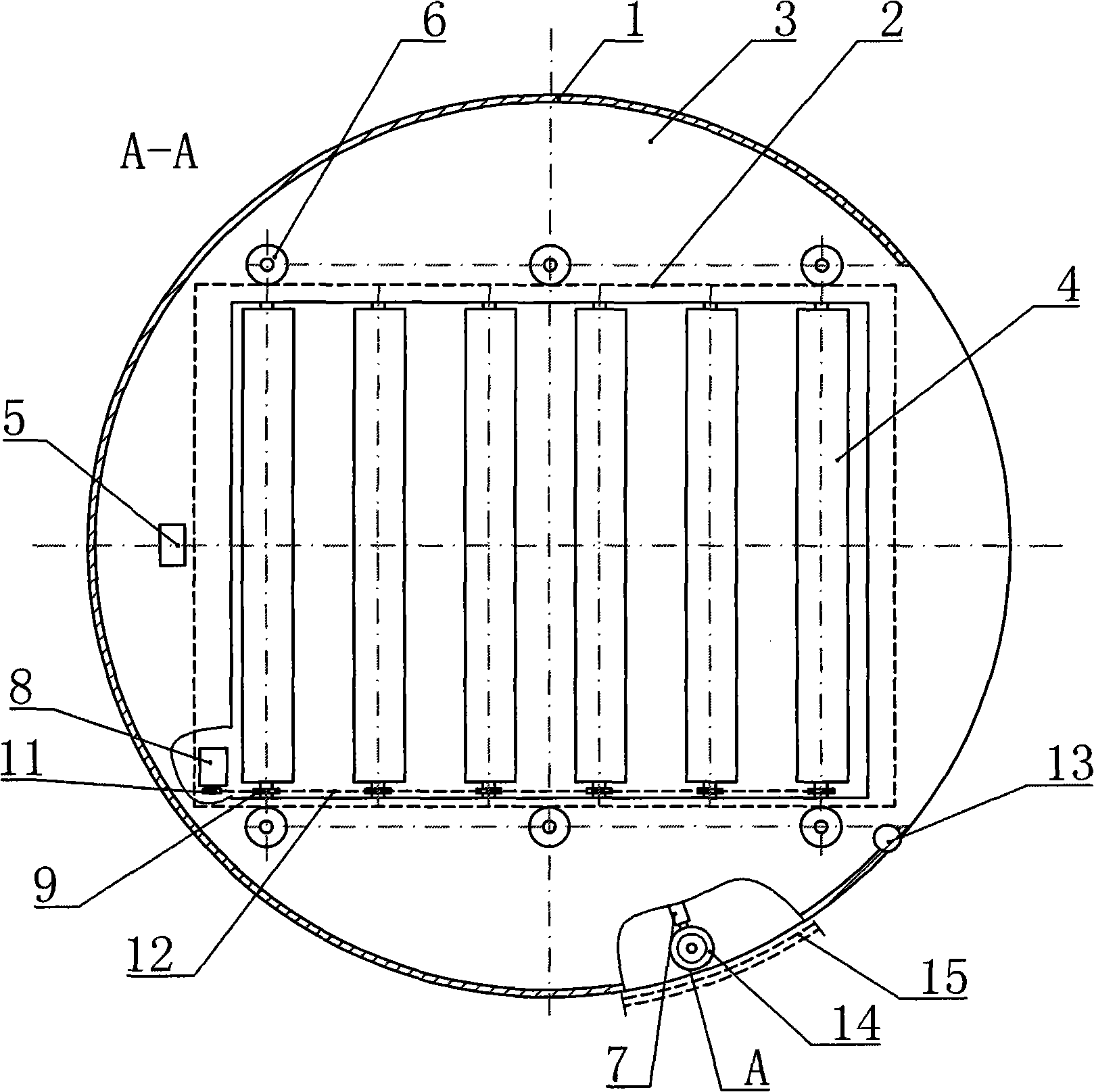 Simple intelligent automatic distributary carriage