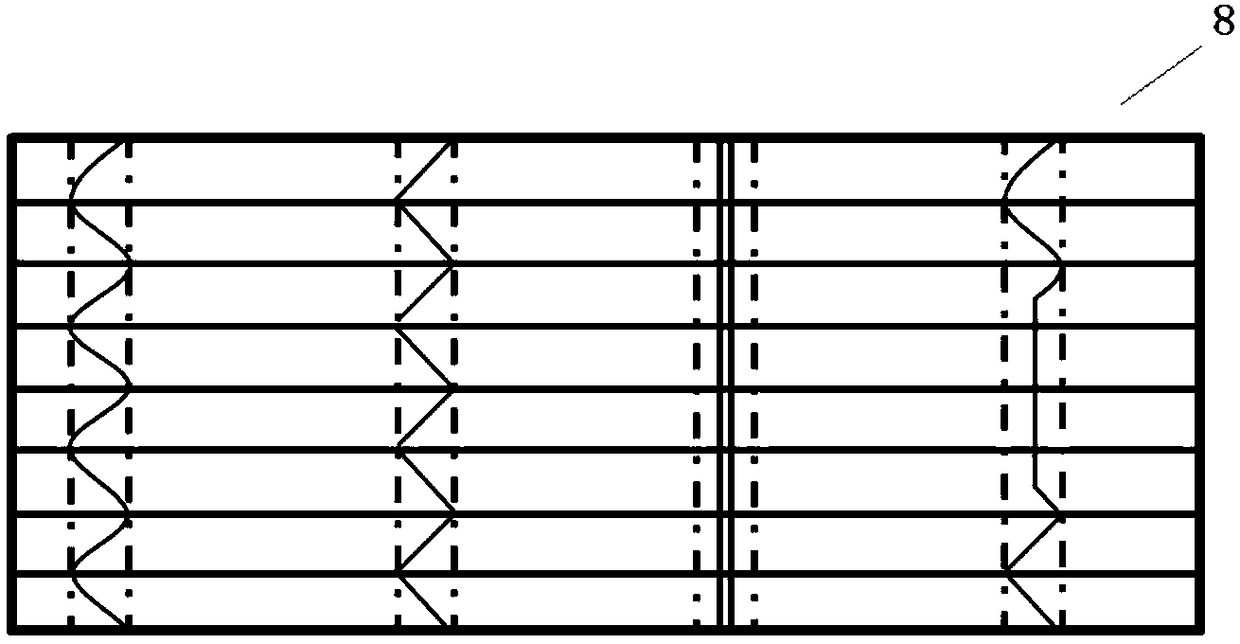 A wired network performance analysis device and analysis method