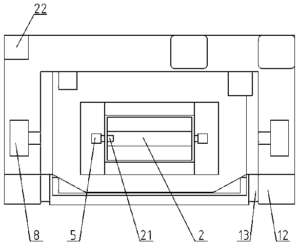 Automatic feeding device for sheep breeding