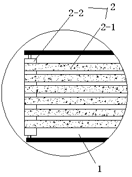 Conveying arrangement device after cutting for packaging bags