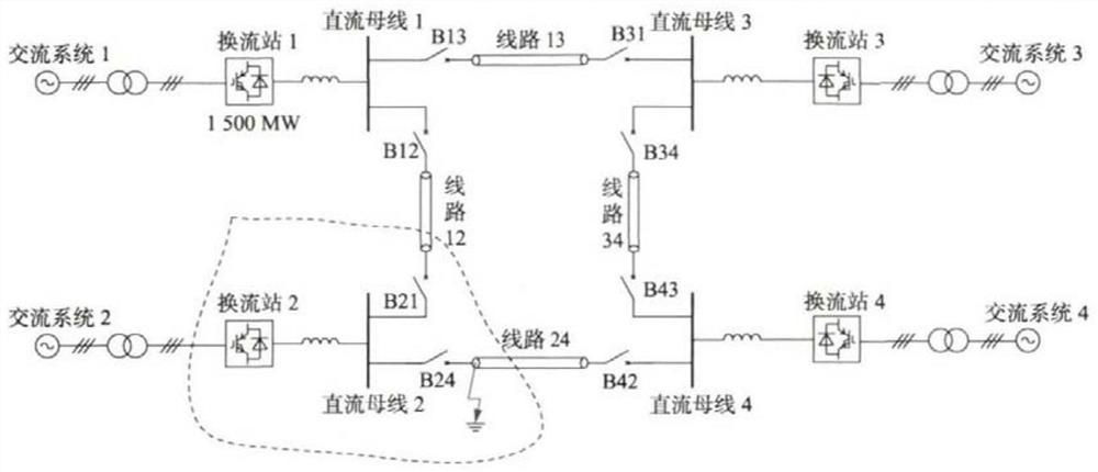 Self-energized control method for novel high-voltage direct-current circuit breaker