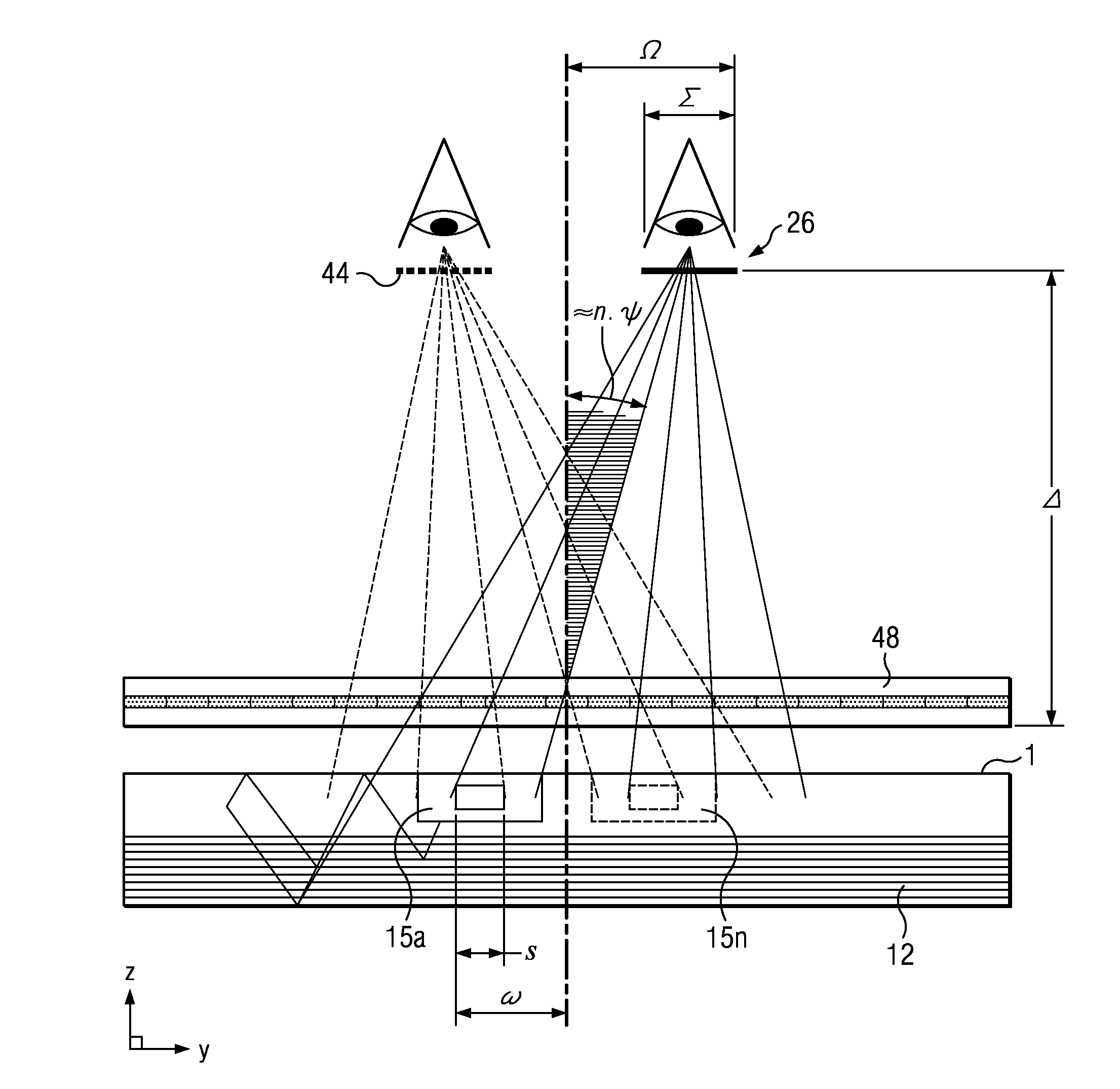 Efficient polarized directional backlight