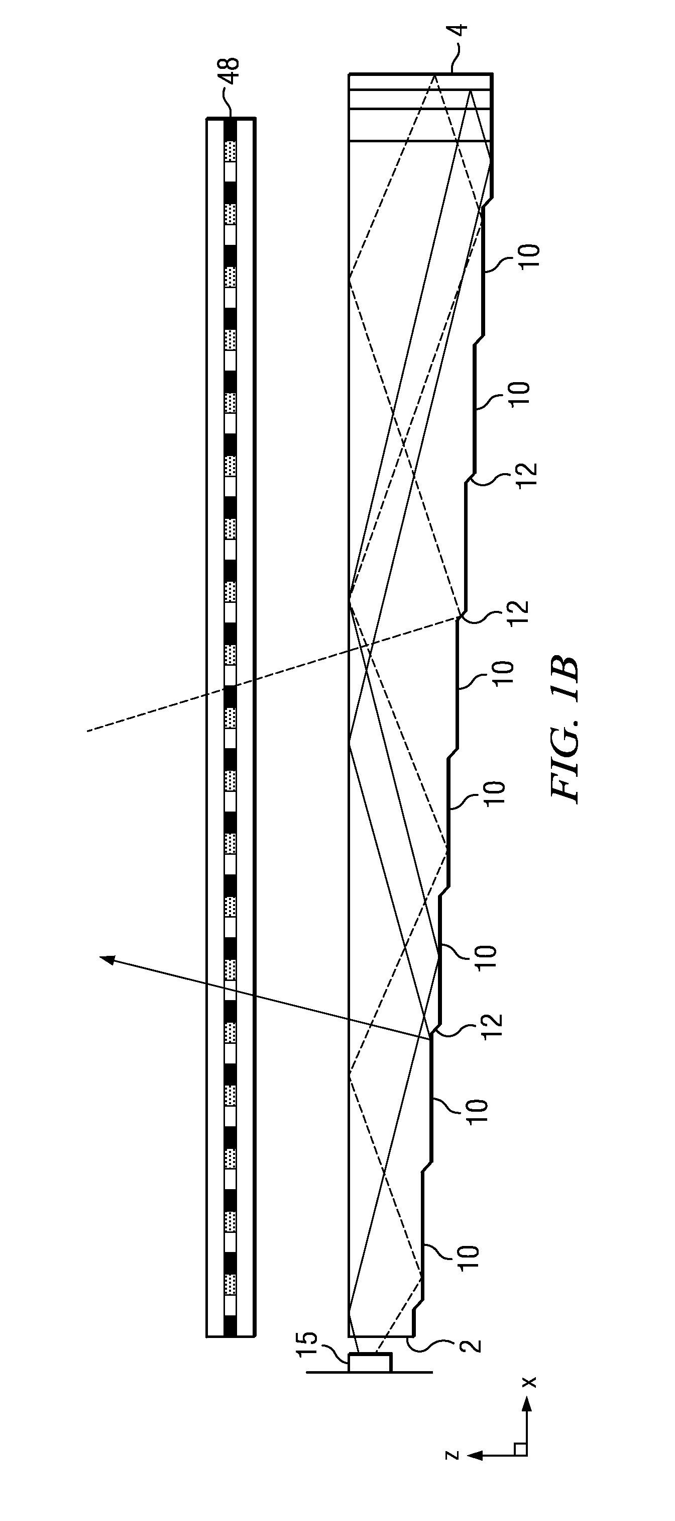 Efficient polarized directional backlight