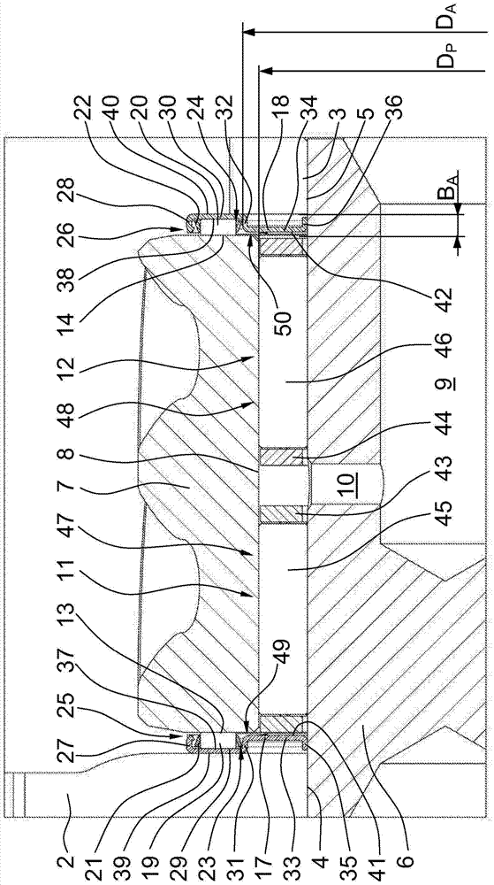 Planetary gear bearings in planetary drives