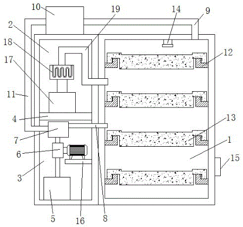 Flower seedling cultivation device