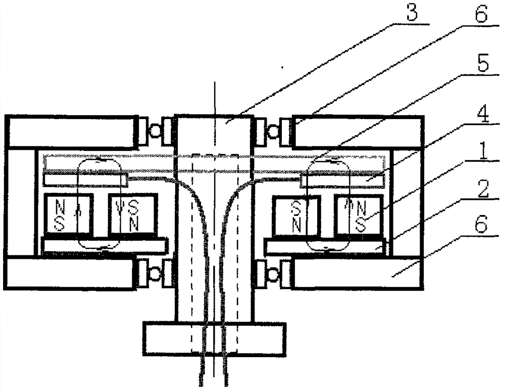 Disk-type magnetic suspension outer rotor type vertical shaft wind-driven generator unit