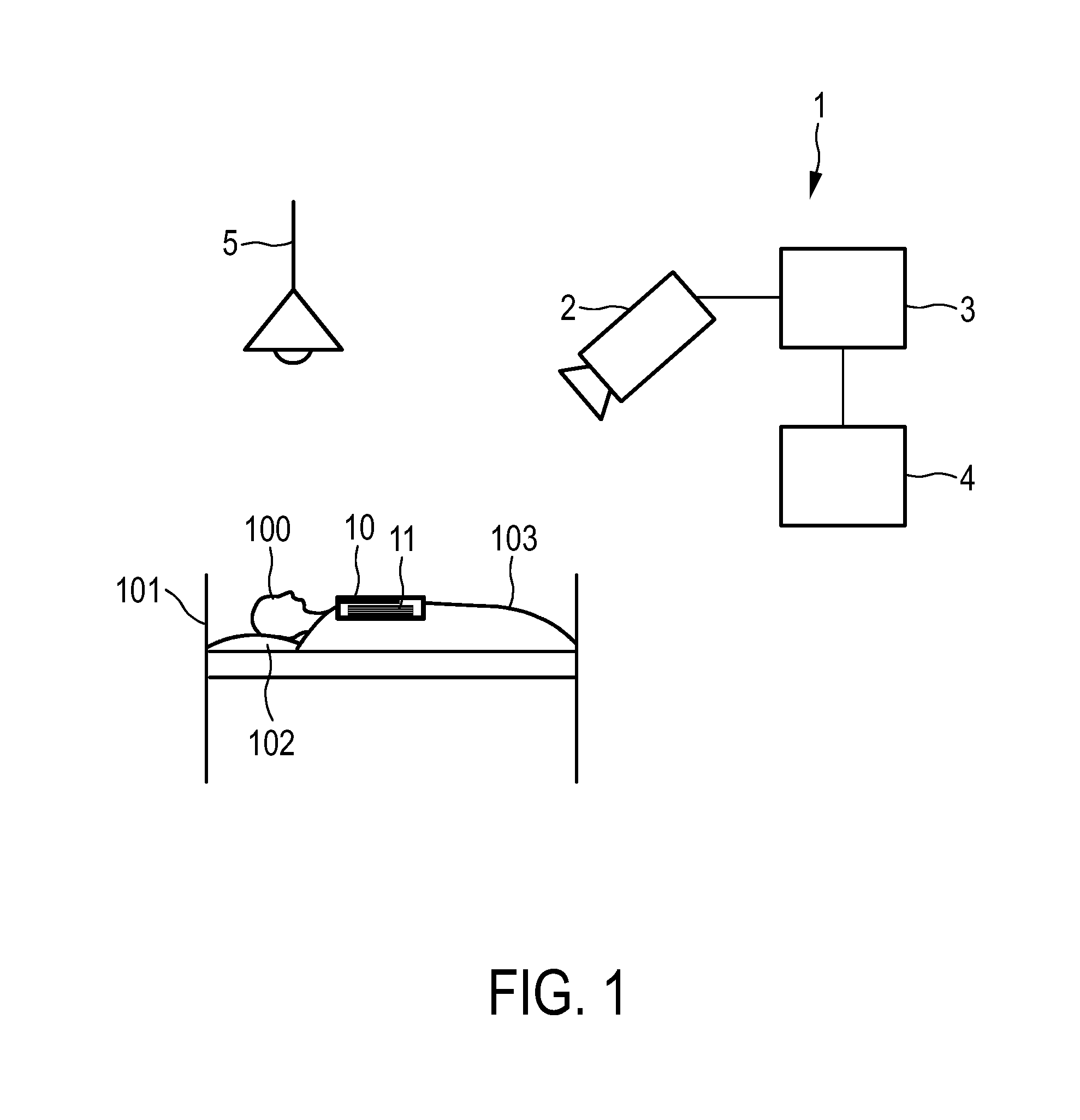 System for camera-based vital sign measurement