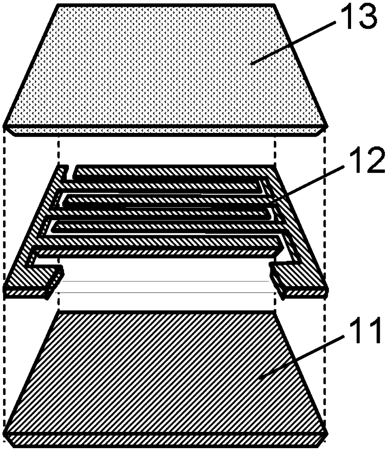 Sensor integrated with oxygen concentration and ultraviolet intensity detection function and detection method thereof