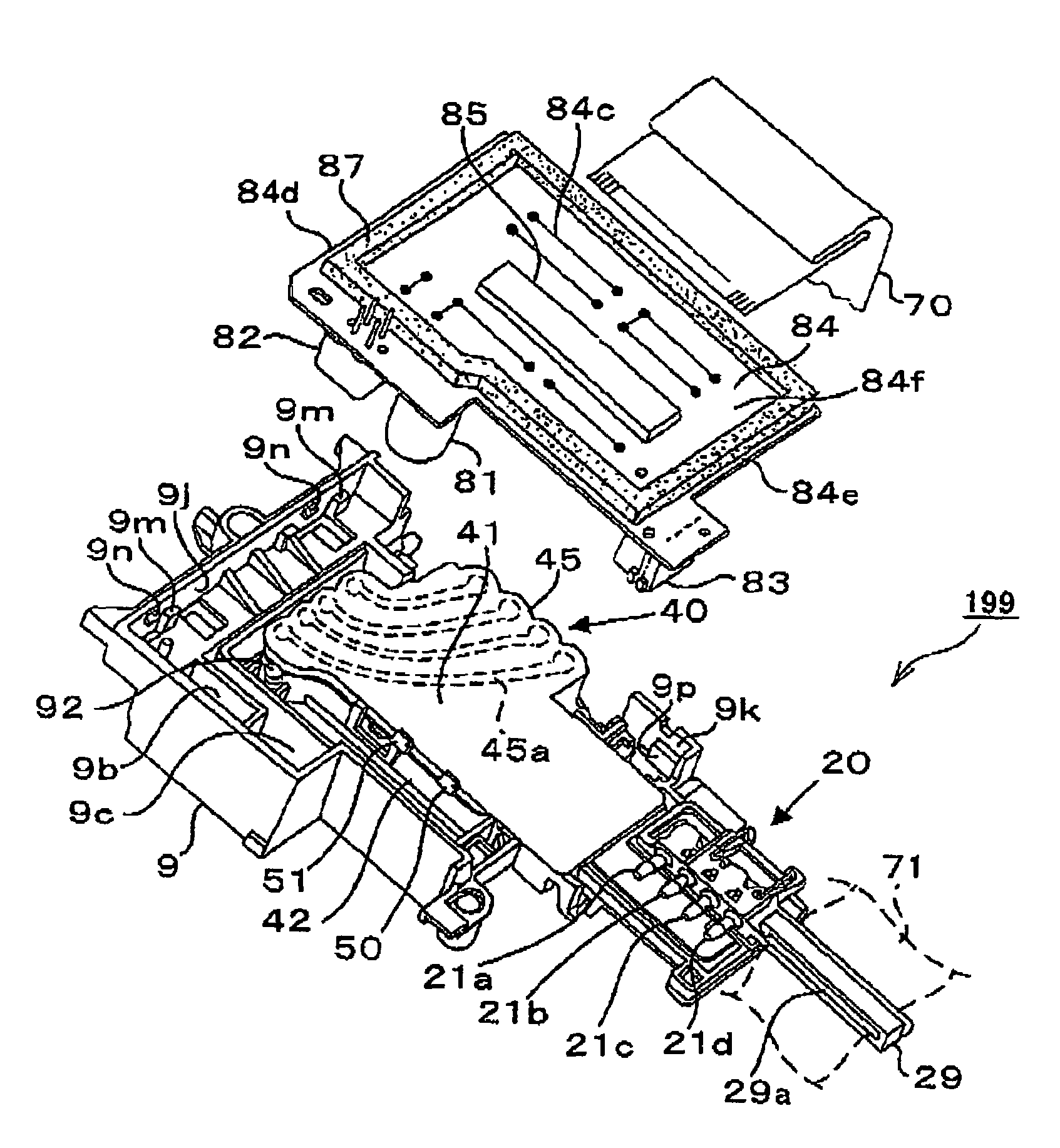 Apparatus for ejecting droplets