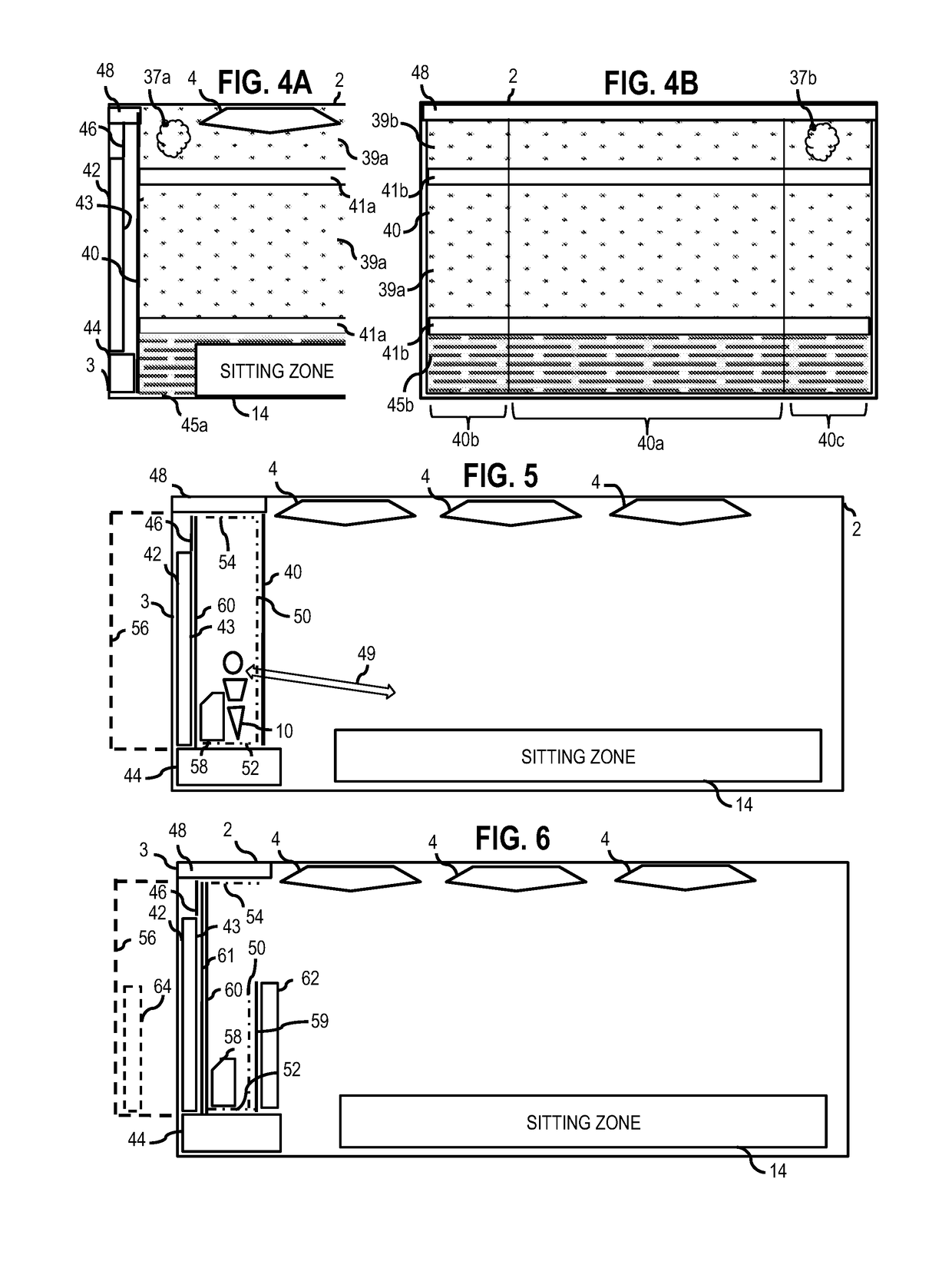 Transparent projection communication terminals