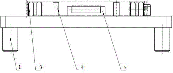 Positioning device suitable for welding of aircraft clamping components