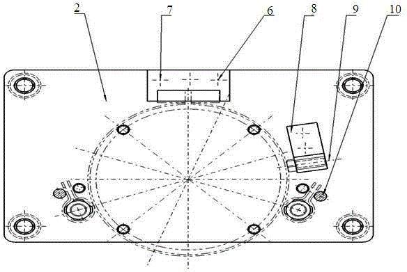 Positioning device suitable for welding of aircraft clamping components