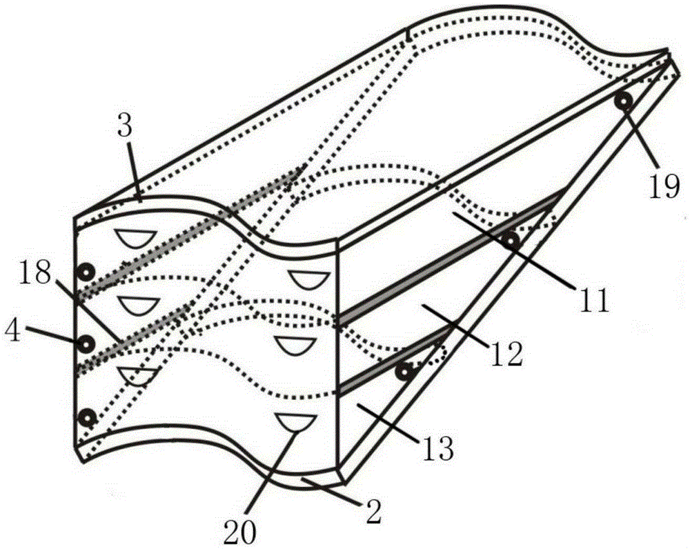 Unconformable overlap oil-gas reservoir physical simulation experimental device and experimental method