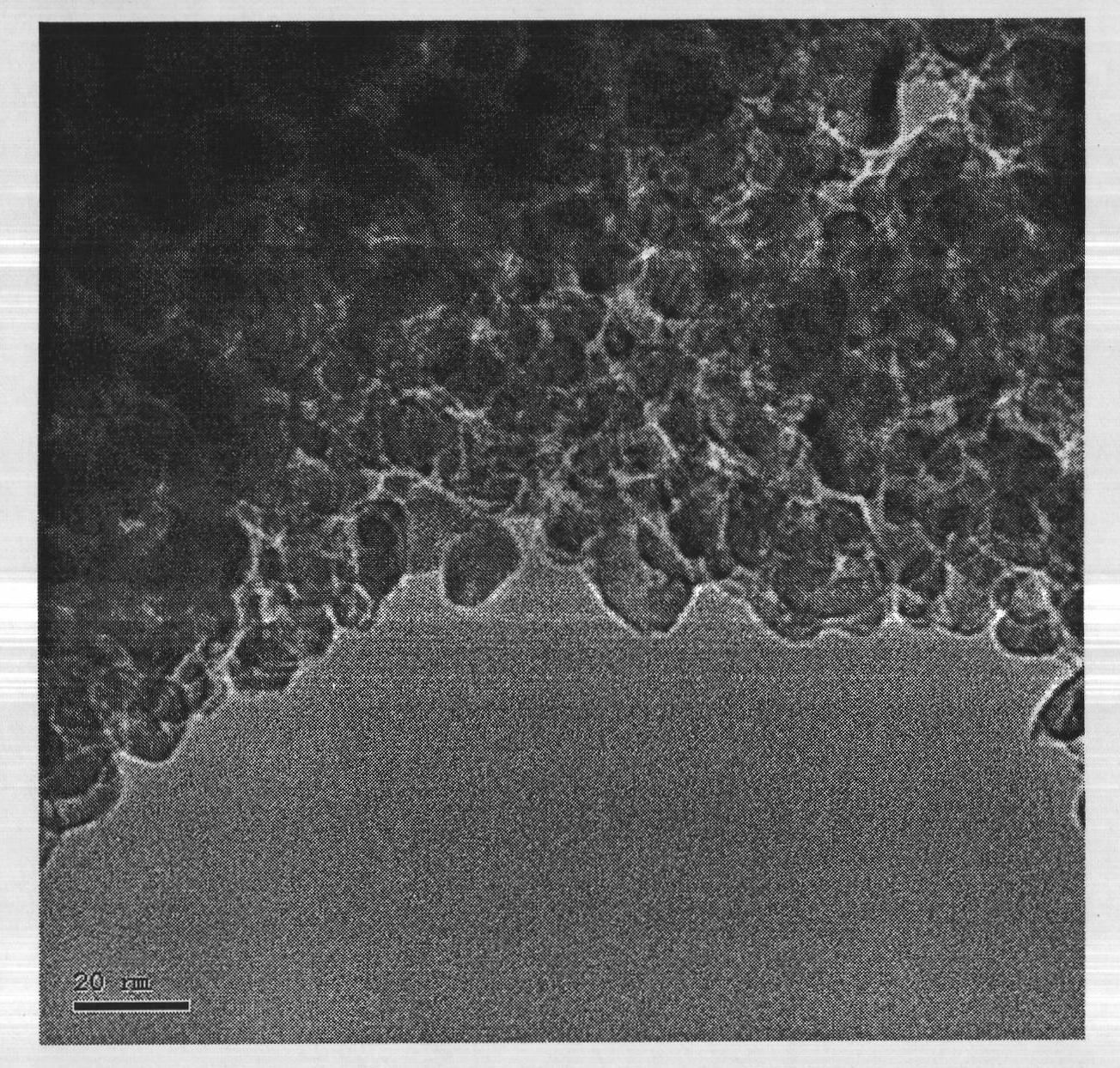 Method for preparing nano-crystalline photocatalysis titanium dioxide fiber