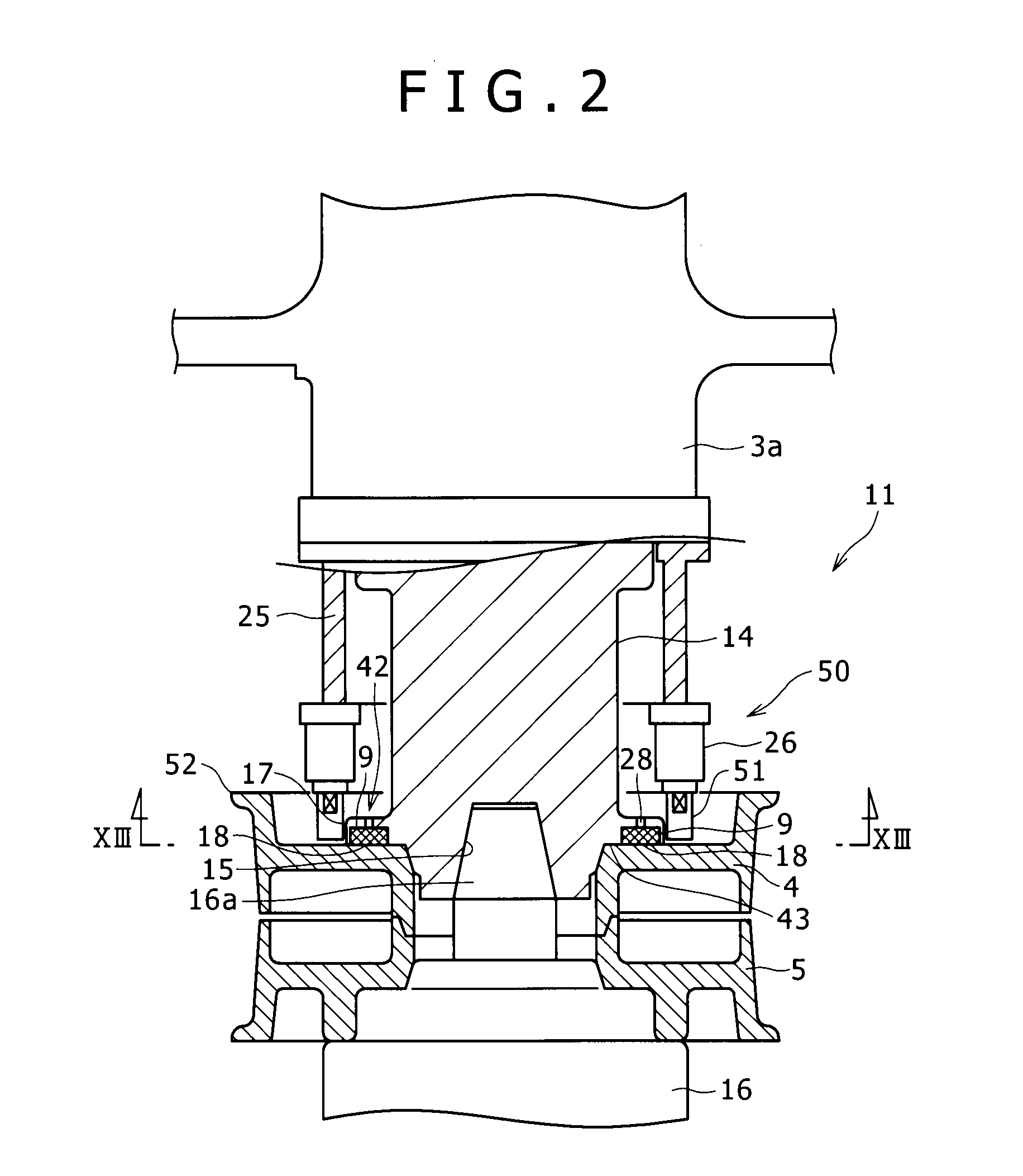 Rim mounting device for tire testing device, magnet mounting method, rim replacing device and tire testing device