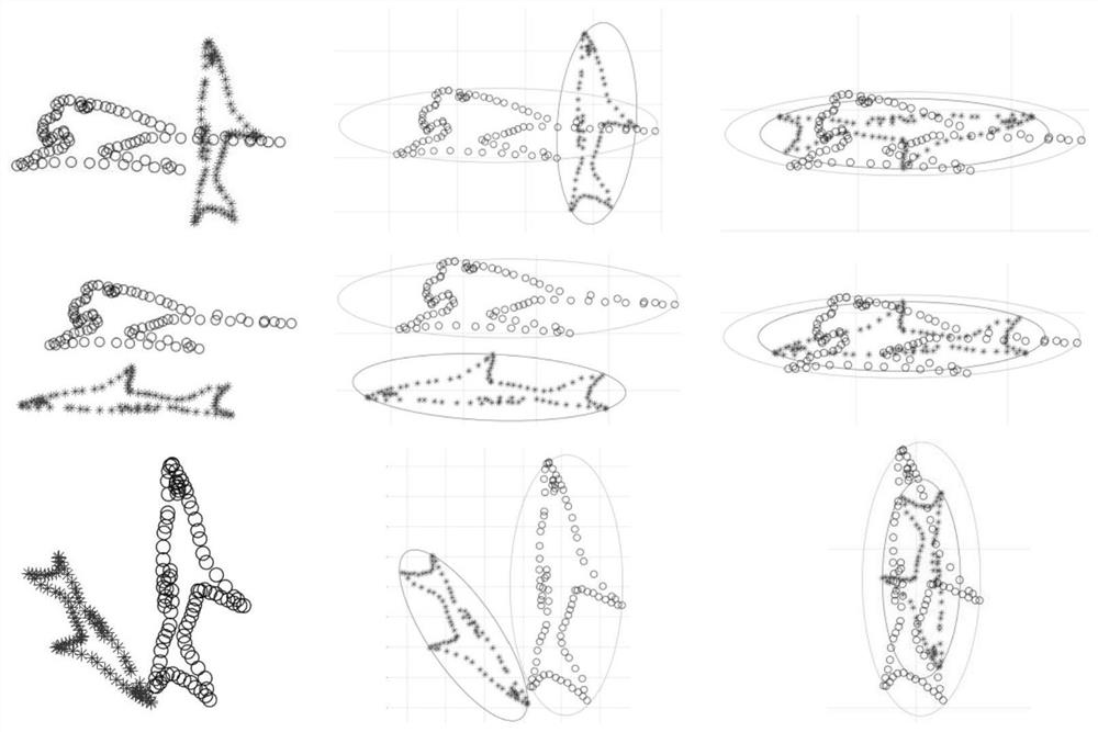 Point set registration method based on outer contour rough matching