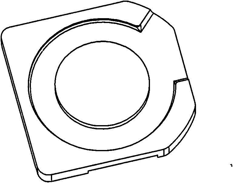 Mould for molding super-thin soft ferrite magnetic core