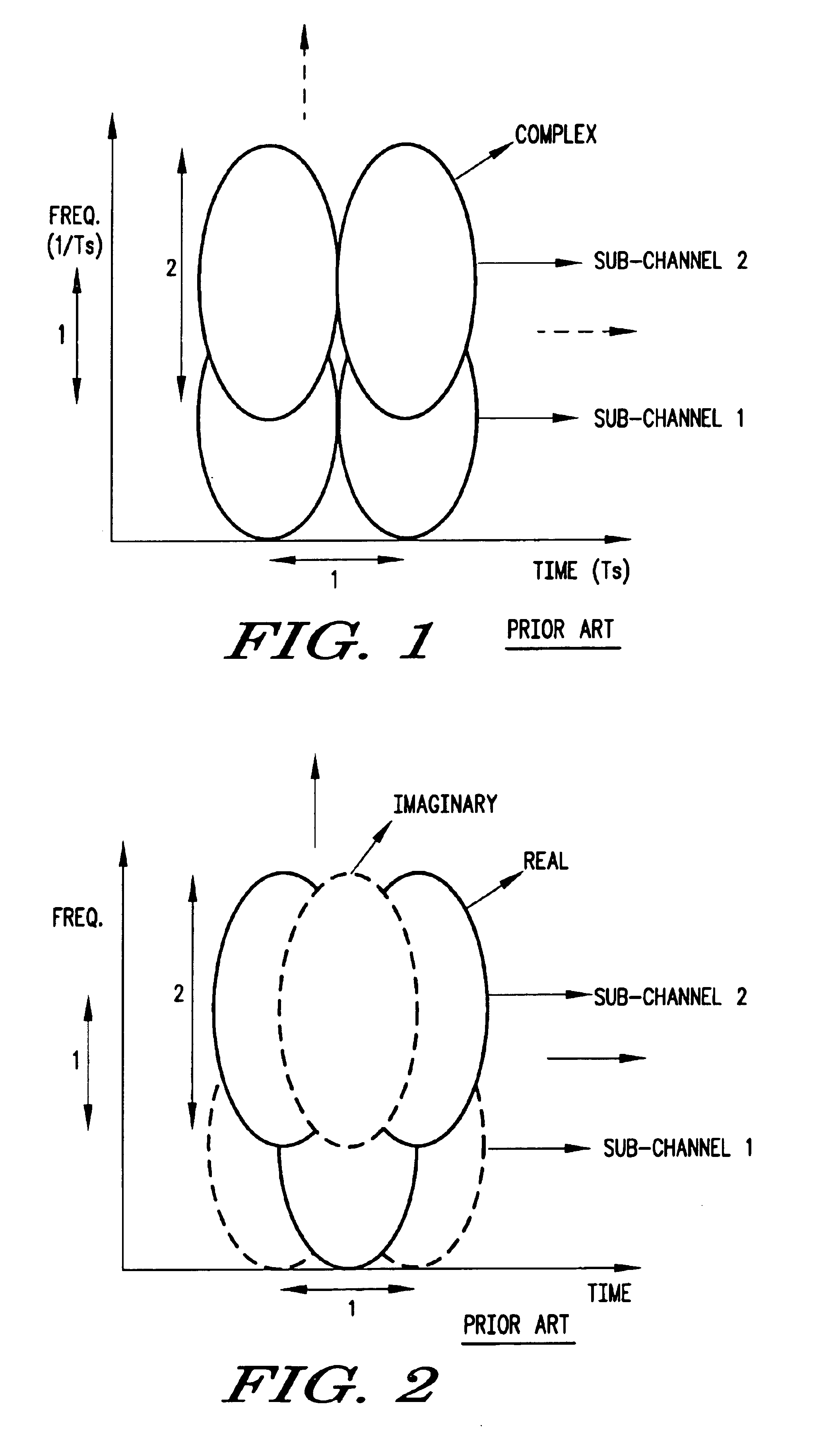 System and method for reducing adjacent channel interference (ACI) in a multicarrier modulation system