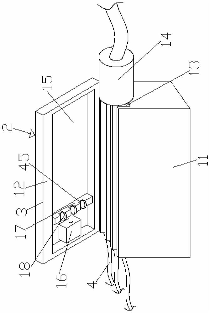 Anti-blocking drainage device for thoracic surgery