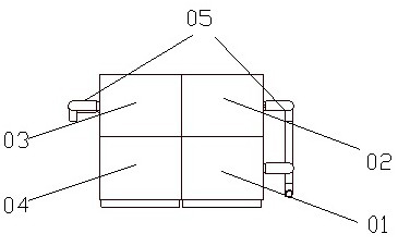 Washing air purification device