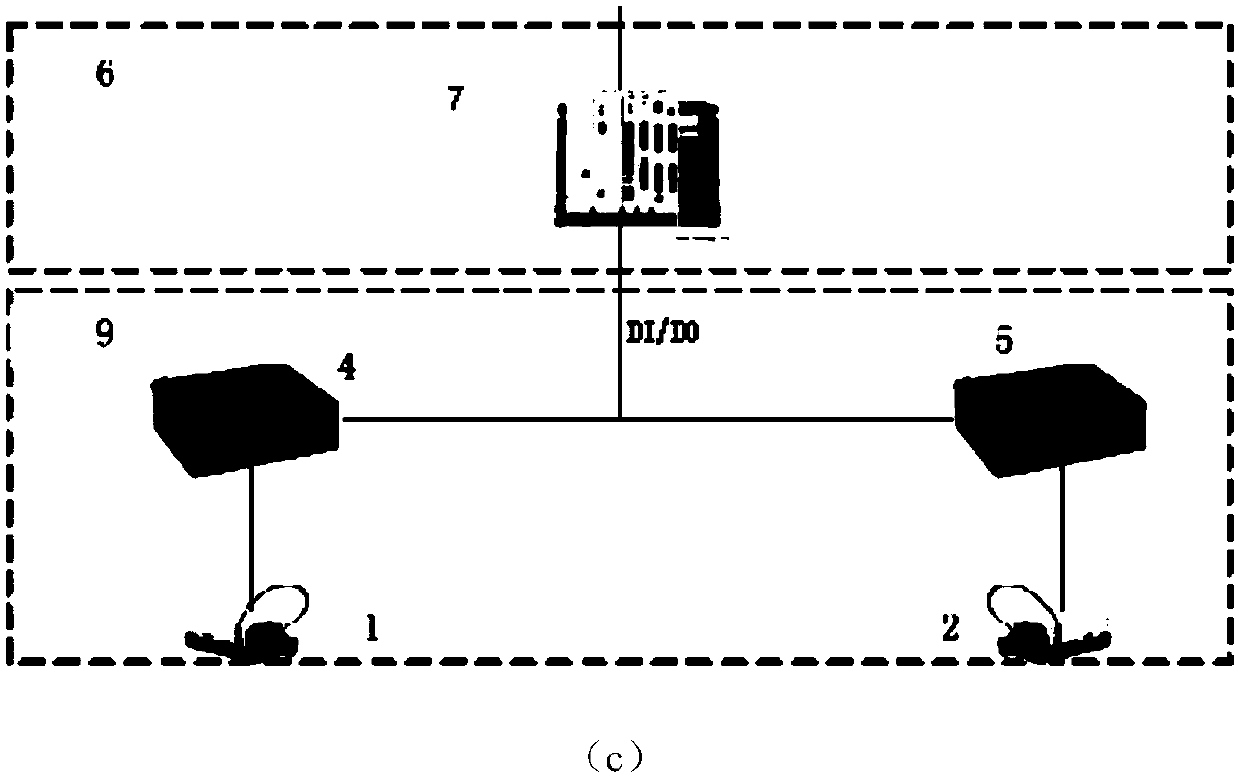 A container truck anti-lifting method and system based on machine vision tracking