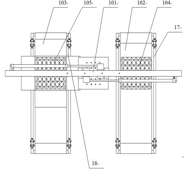 Automatic egg boxing mechanical arm as well as boxing method and control method thereof