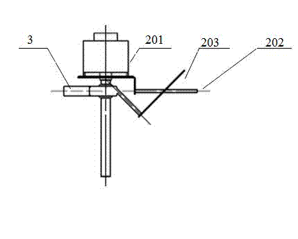 Positional parameter testing experiment table for front suspension with double cross arms