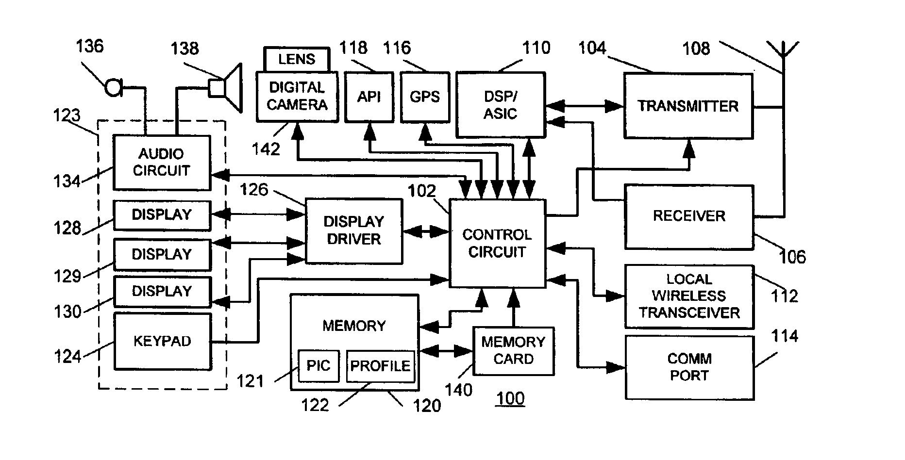 Foldable wireless communication device functioning as a cellular telephone and a personal digital assistant