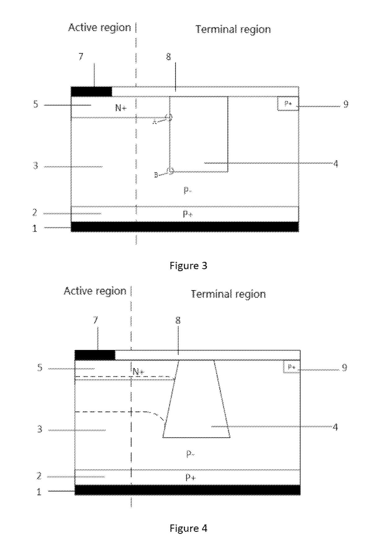 Trench Edge Termination Structure for Power Semiconductor Devices