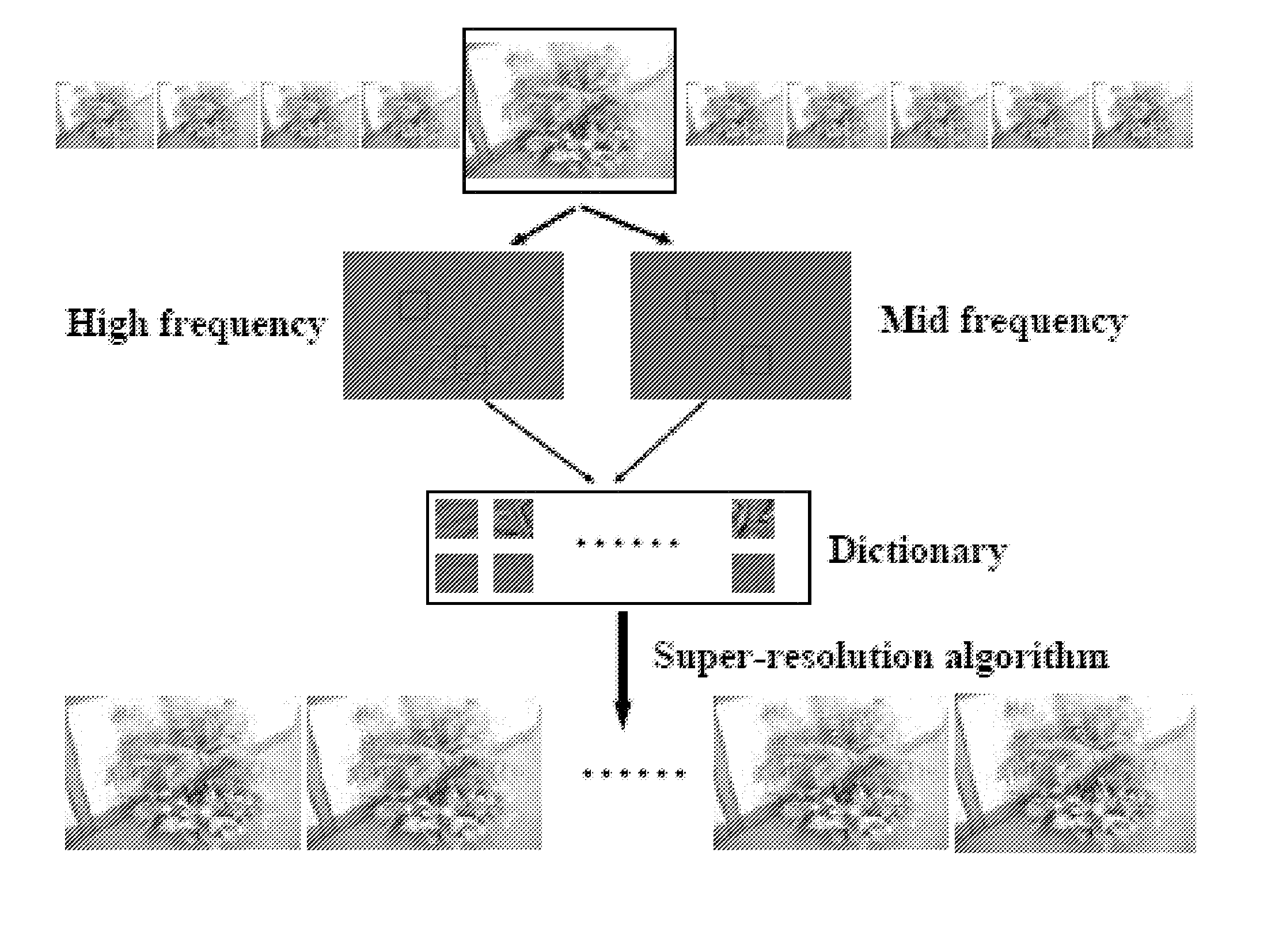 Video super-resolution using personalized dictionary