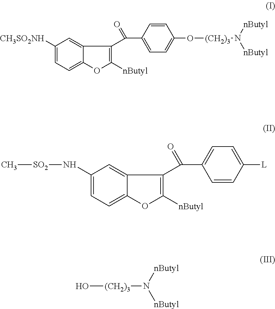 Process for preparation of dronedarone by the use of dibutylaminopropanol reagent