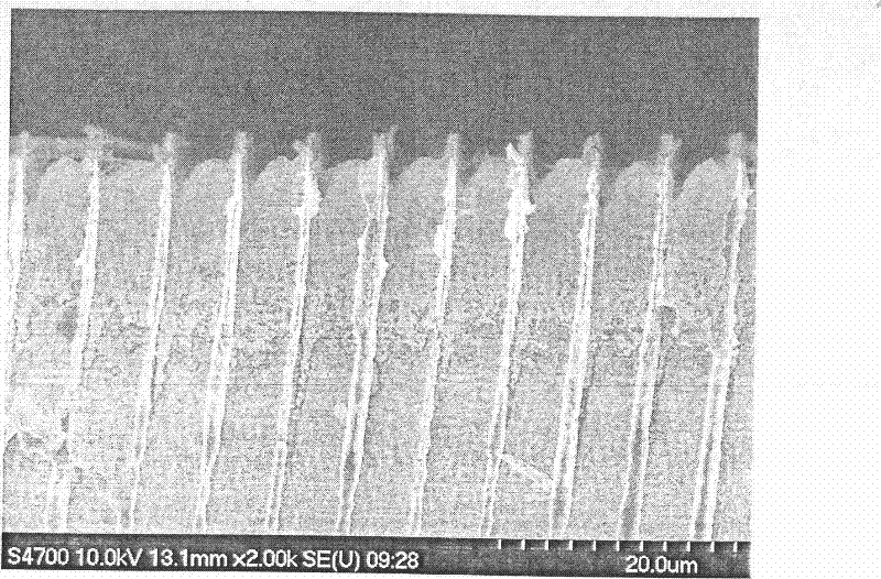 Method for making silicone base integrable miniature glucose sensor