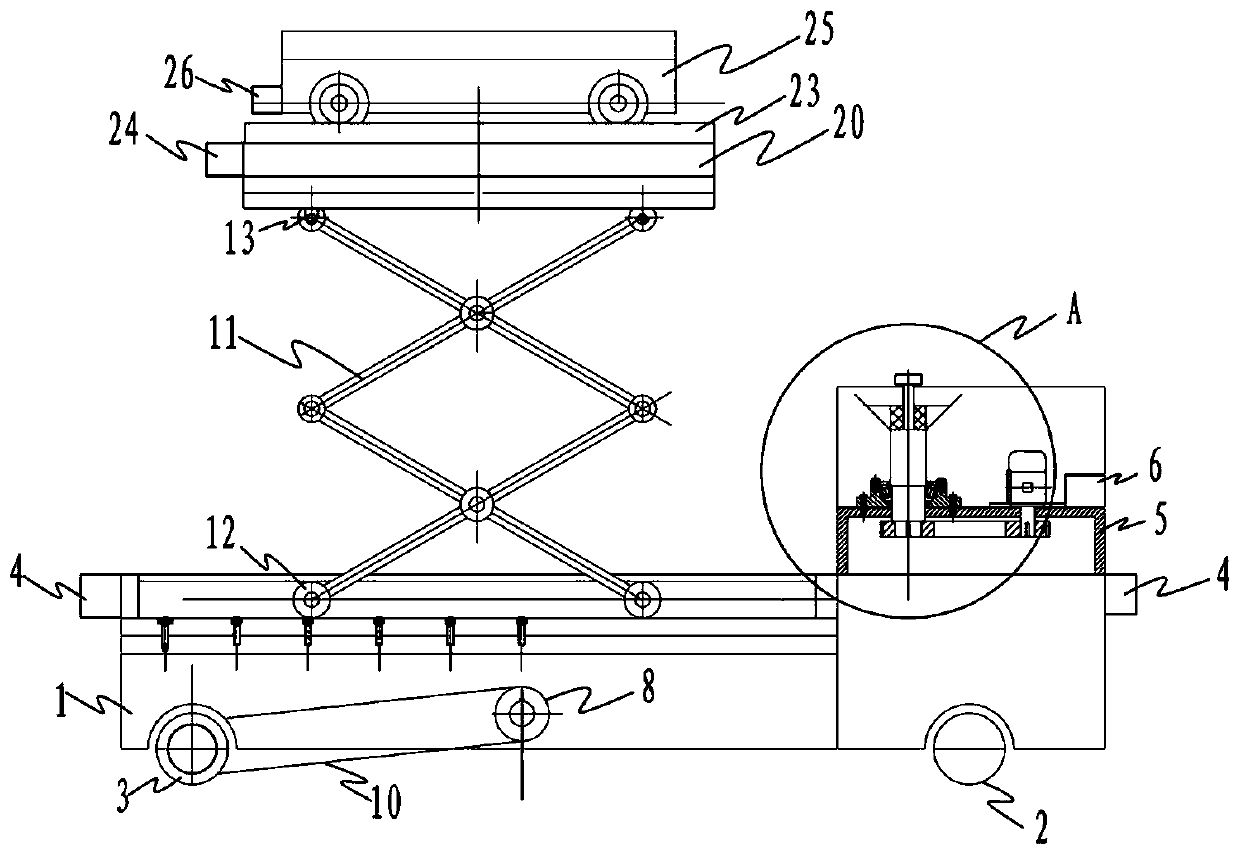 AGV based on laser scanner and navigation method thereof