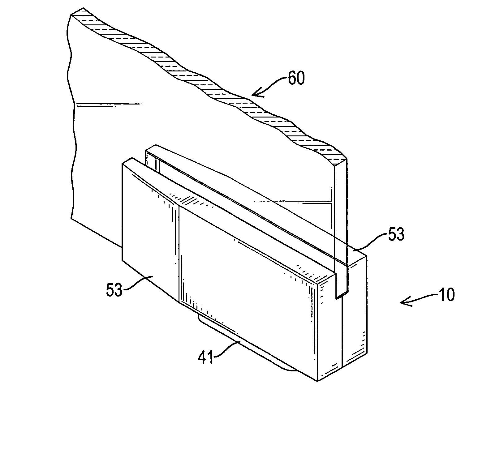 Door-closing assembly of frameless glass door