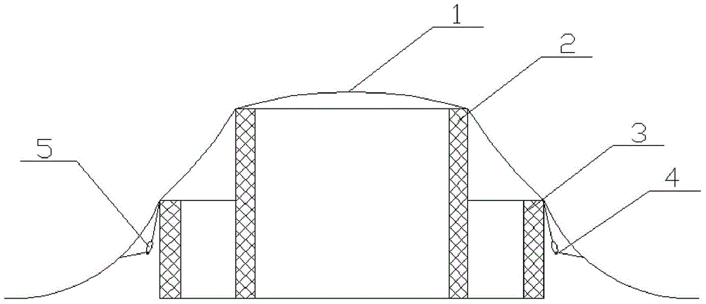 A high-performance explosion-proof blanket