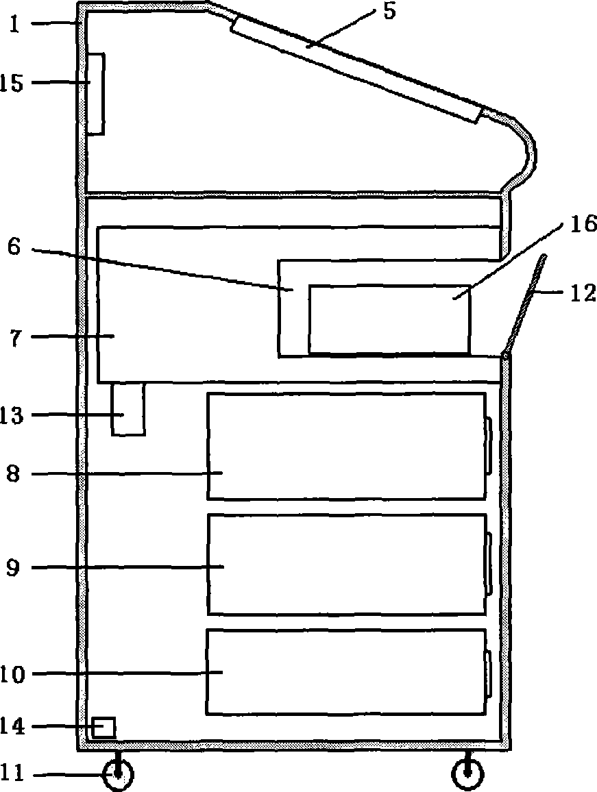 Mail explosive detection apparatus