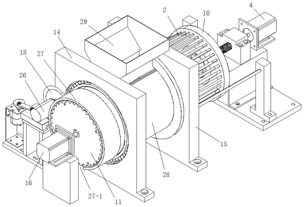 Heating cigarette base rod slitting device and working method