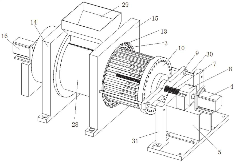 Heating cigarette base rod slitting device and working method