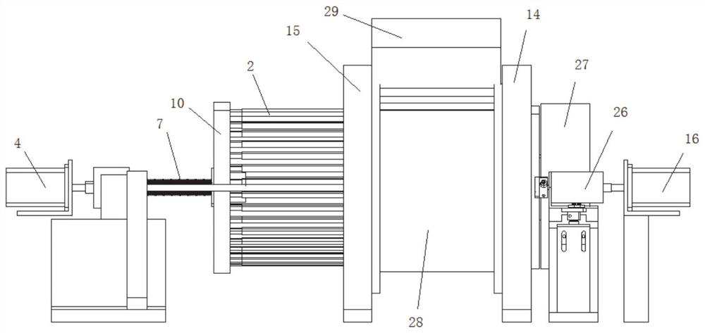 Heating cigarette base rod slitting device and working method