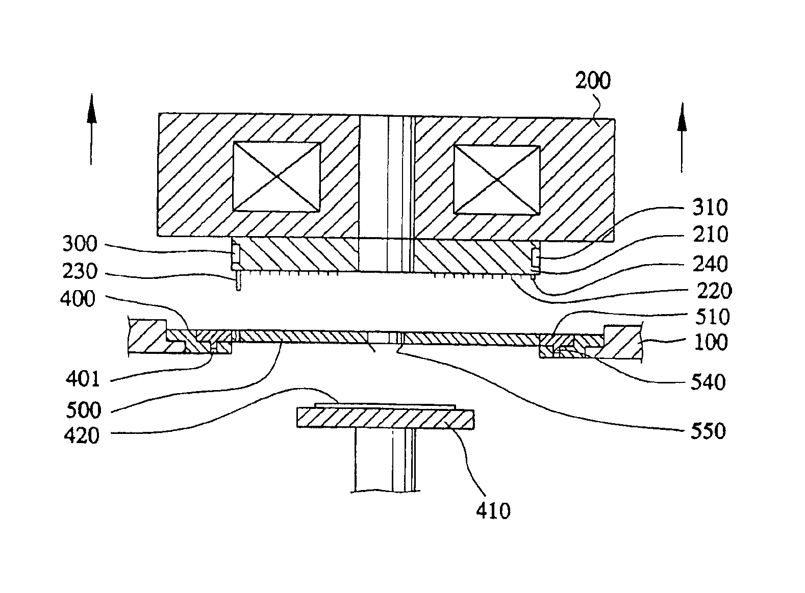 Wafer probing test apparatus and method of docking the test head and probe card thereof