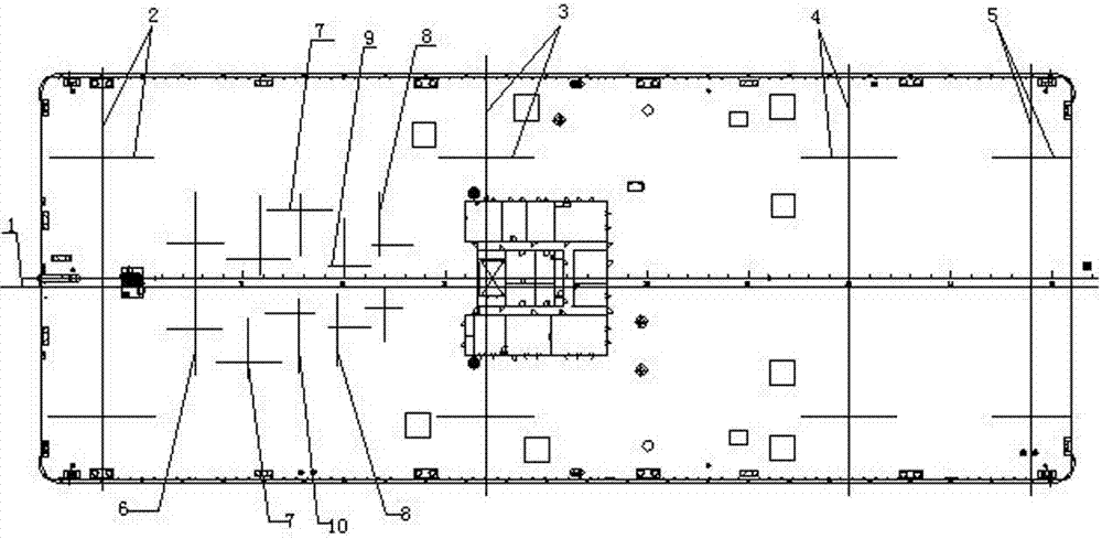 A method for installing super high and super large floating cranes in dock