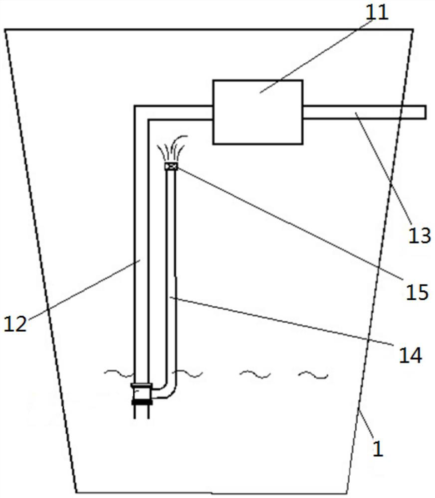 Step-by-step sewage conveying system