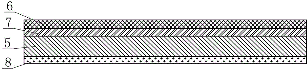 Turn-to-turn insulation structure of ultra-thin 10kV high-voltage motor and manufacturing method thereof